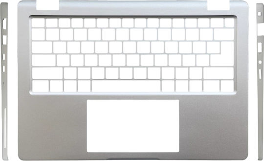 Plastic Laptop Palmrest Cover for Dell Pro 14 Plus Pb14250 Dp9c9 Pb14255 2-in-1 Fc6wm 0fc6wm Cn-0fc6wm Am9bf000j00 Silver Code 1-cov1095