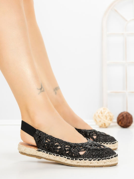 Damen Ballerinas Schwarz