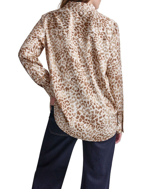 Long Sleeve Women's Shirt Dkny Dj4w2029-f5e