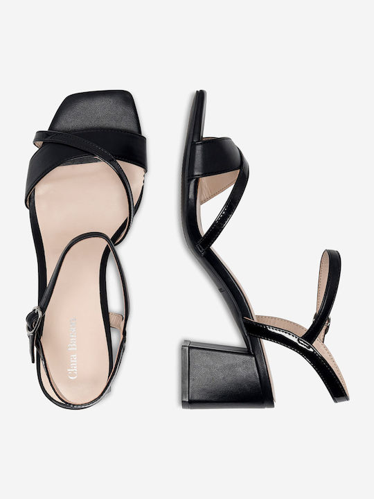 Schwarze Damen Sandalen