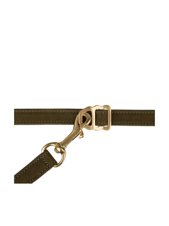 William Walker Adjustable Waterproof Leather Nubuck Forest Green Dog Harness S-XXL 20mm