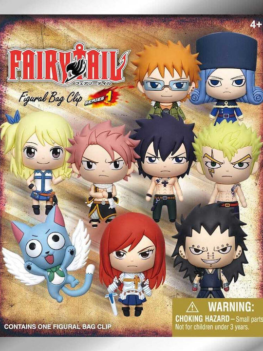 Fairy Tail 3d Foam Bag Clips Serie 1 Display 24