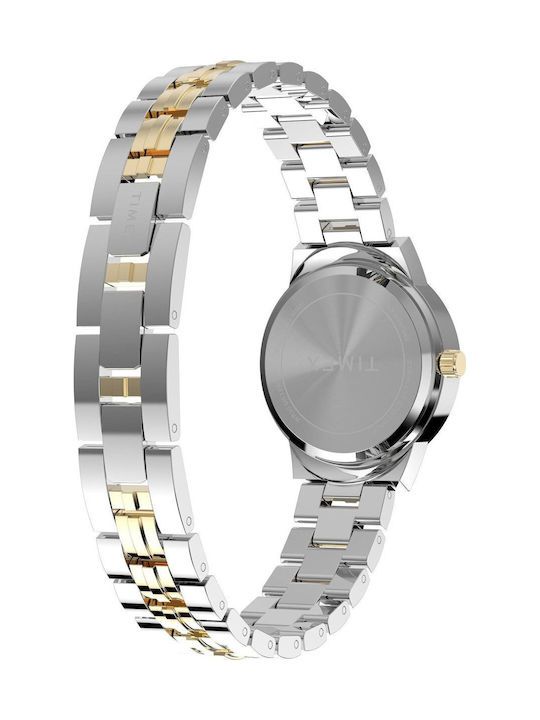 Timex Ρολόι Μπαταρίας με Μεταλλικό Μπρασελέ