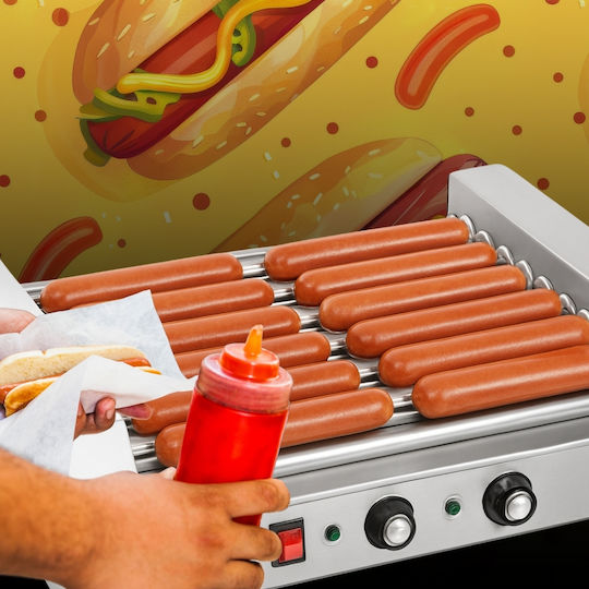 Dynamic Hot Dog Grill 2.2kW 58x43x51.5cm