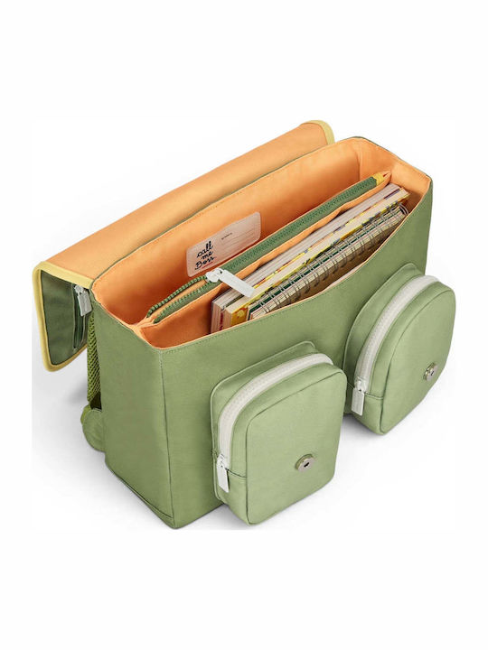Hello Hossy School Backpack For Kindergarten Green