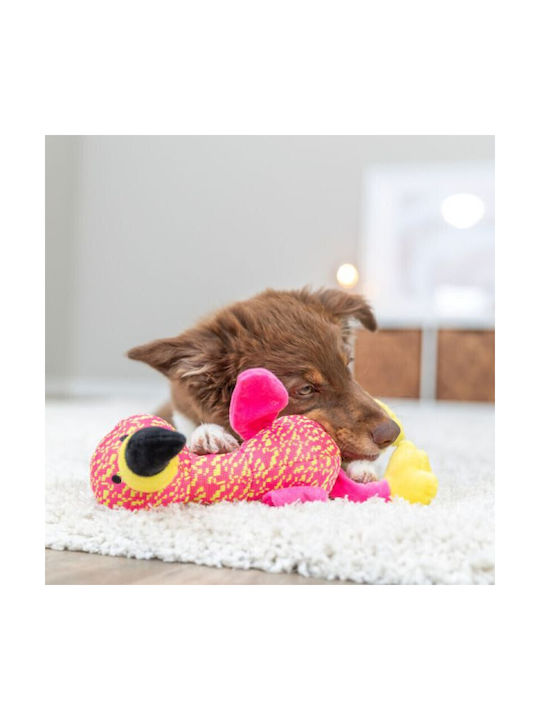 Trixie Flamingo Cuddly Toy for Puppy With Sound Pink 1 Piece