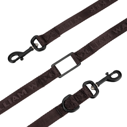 William Walker Foldable Dog Leash Lead Strap in Brown Color