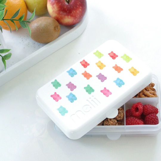 Melii Snackle Box Mini Bear Plastic Kids' Food Container 0.114 Litre