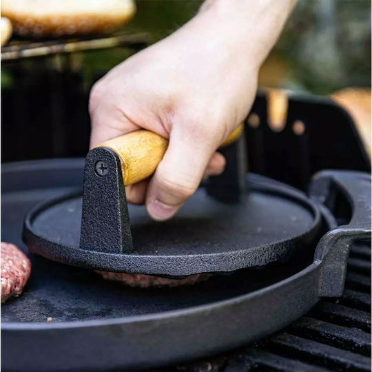 KING Hoff KH-1759 Backpresse für Grill aus Gusseisen Ø18cm