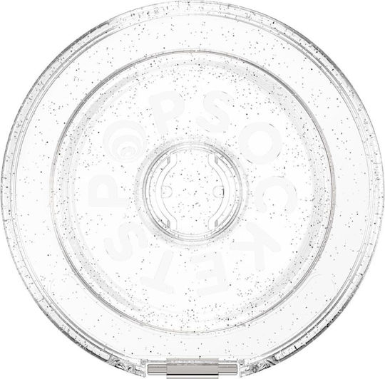 PopSockets PopSockets Kick-out Grip Glitter MagSafe държач за телефон стойка прозрачен