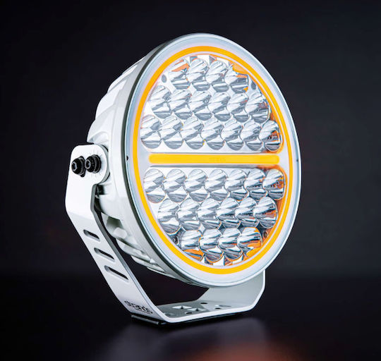 Strands Siberia LED Faruri Alb Rotund 9&quot 10v32v 170W DRL Alb-Portocaliu