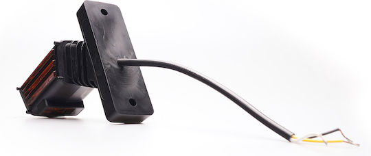 Led Triple Side Volume Light Horn Type Short Was Flash Function 12v24v Left