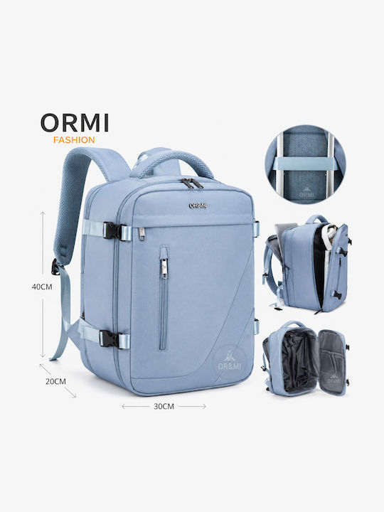 Ormi Rz29053 Σακίδιο Πλάτης Ταξιδιού 40x20x30cm Cabin Size Σύστημα Συμπίεσης Αέρα Θήκη Laptop & Μεγάλη Χωρητικότητα Γαλάζιο Ormi Rz29053 Σακίδιο Πλάτης Ταξιδιού 40x20x30cm Cabin Size Σύστημα Συμπίεσης Αέρα Θήκη Laptop & Μεγάλη Χωρητικότητα Γαλάζιο