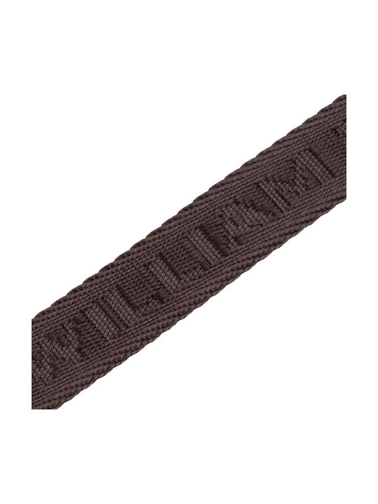 William Walker Guler Pentru Câini Jacquard Nylon Maro Pământiu Ușor Și Vegan L Xl 46-68cm