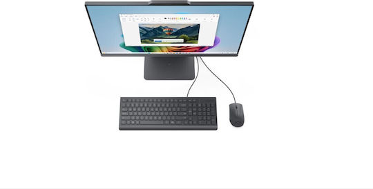 Lenovo IdeaCentre AIO 24AKP10 23.8" (Ryzen AI 300 Series-5 330/16GB/512GB SSD/FHD/No OS) Luna Grey UK