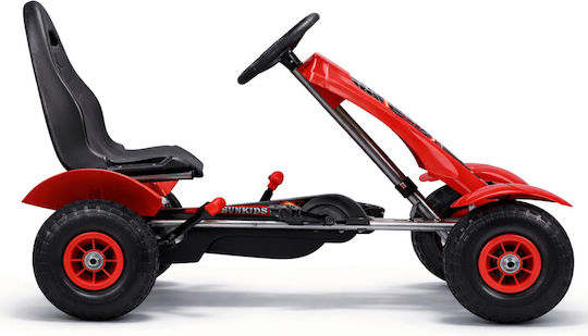 F618 Go Kart One-Seater with Pedal Red