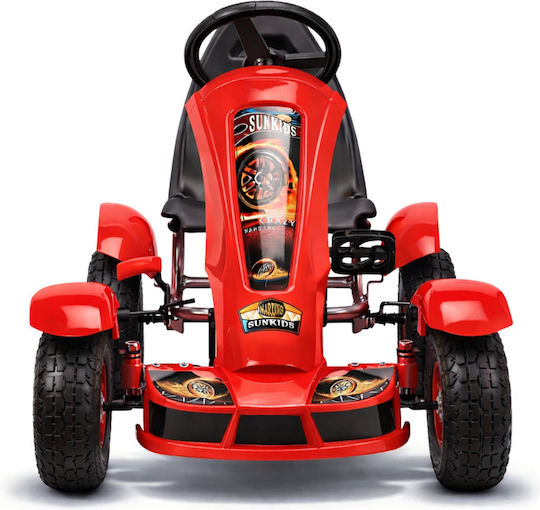 F618 Go Kart One-Seater with Pedal Red
