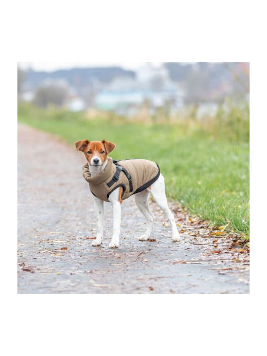 Trixie Dog Coat Beige with Back Length 45 cm