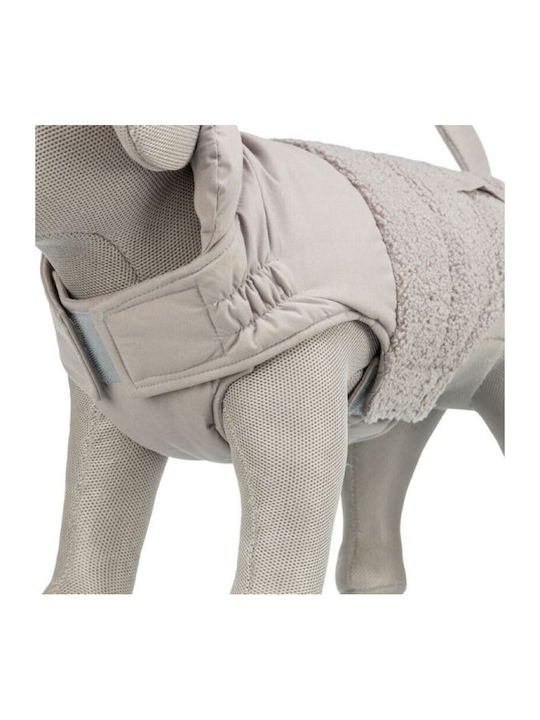 Trixie Grey Dog Coat Back length 36 cm