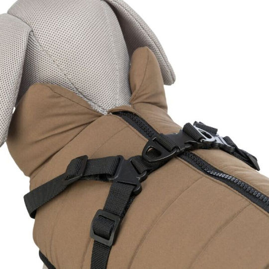 Trixie Dog Coat Beige Back Length 33 cm