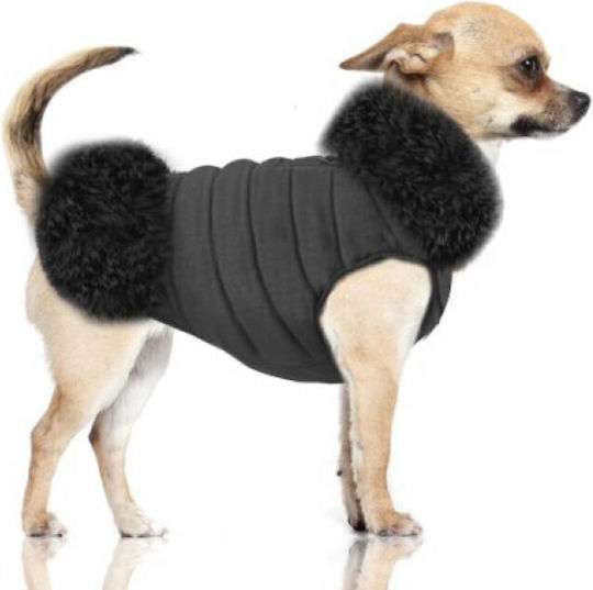 Milk & Pepper Dog Coat Waterproof Black