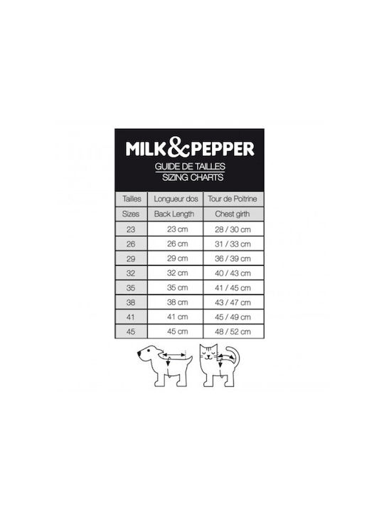 Milk & Pepper Milk & Pepper Hundemäntel Wasserdichtes Schwarz
