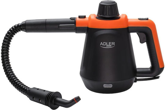 Adler Handdampfreiniger mit Druck 3,5bar mit Stielgriff