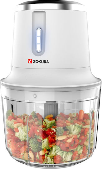 Zokura Πολυκόπτης Multi 200W με Δοχείο 1lt