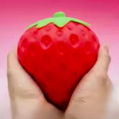Toy Squishy Искрящ Червен