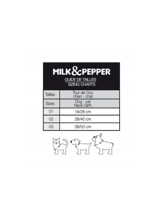 Milk & Pepper Бандана За Куче Ferdinand Антрацит S1 18-28cm