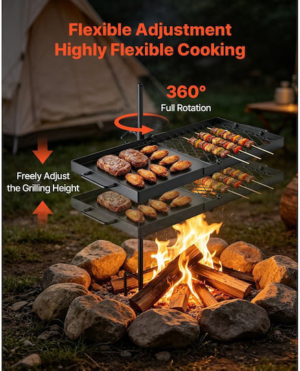 Vevor Ψησταριά για Camping 24x14x35.8εκ.
