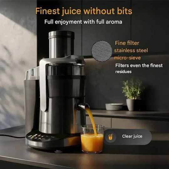 Profi Cook Storcător de fructe 1000W Gri