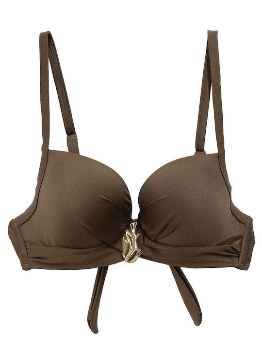 Bikini Set Shorts Brown