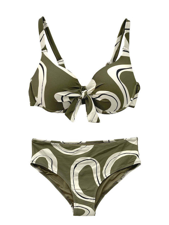 Bikini Set Khaki