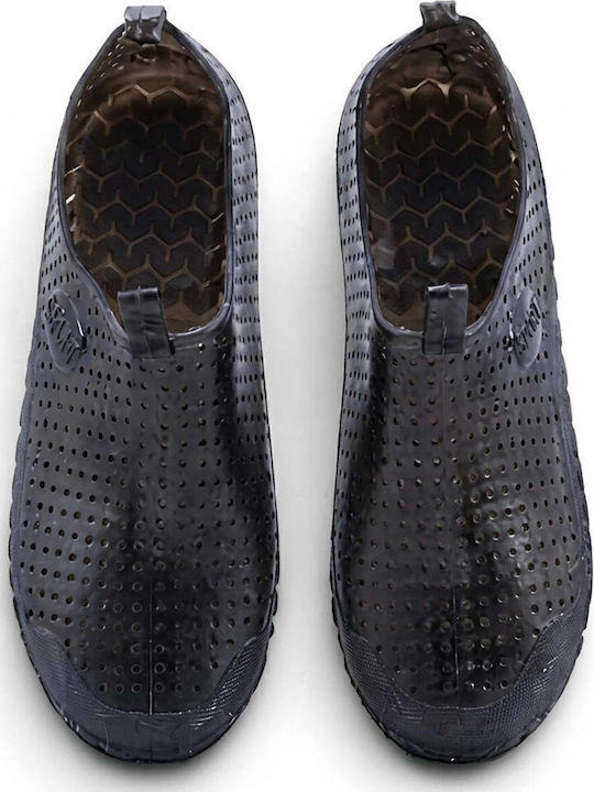 255314 Love4shoes Γυναικεία Παπούτσια Θαλάσσης Μαυρο