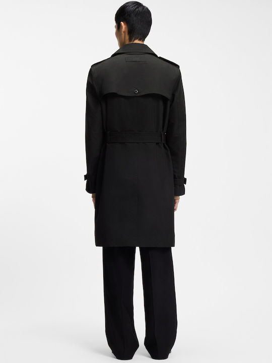 Мъжки тренчкот Black