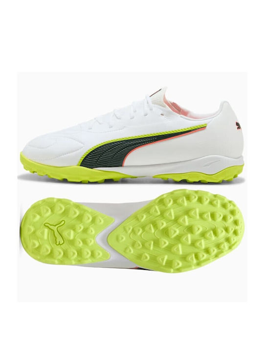 PUMA TT Fußballschuhe mit geformten Stollen Weiß