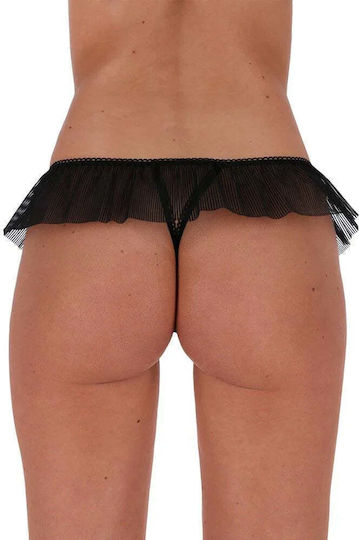 Passion Penny Thong Black Ps-penny