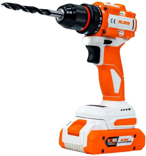 Ruris RMX1260 Battery Drill Driver Brushless 20V 1x2Ah