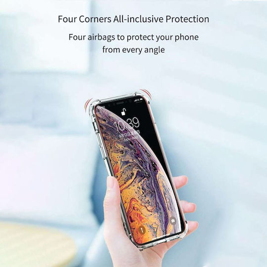 Sonique Armor Back Cover Silicone Transparent (Realme 9i)