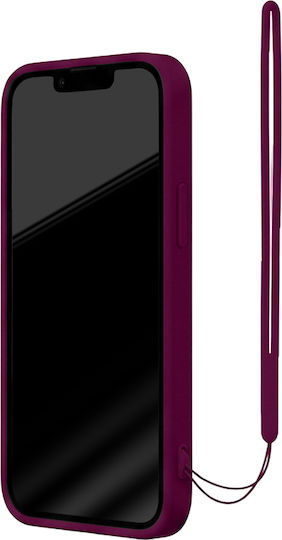 Bigben Interactive Back Cover Σιλικόνης Μπορντό (iPhone 14 Plus)