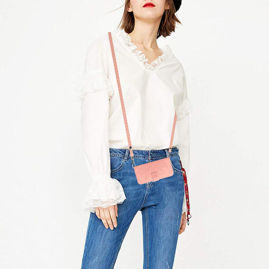 Forcell Xiaomi Poco X8 Pro 5g Blumen Handyhülle Brieftasche Rosa