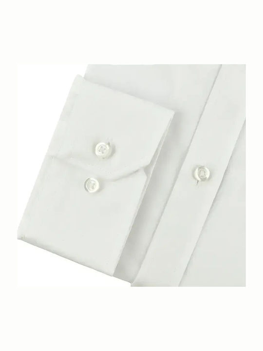 Long Sleeve Shirt Narrow Fit White