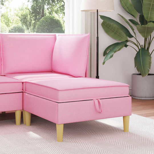 Fußhocker mit Stauraum Rosa Fußhocker mit Stauraum Rosa