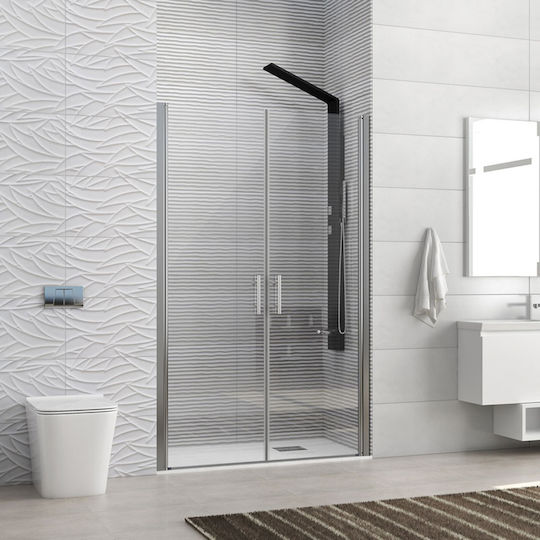 Karag S 28 Alto Sallon Divider de verandă Duș cu Glisare Ușă 150x200cm Sticlă transparentă Cromo Karag S 28 Alto Sallon Divider de verandă Duș cu Glisare Ușă 150x200cm Sticlă transparentă Cromo