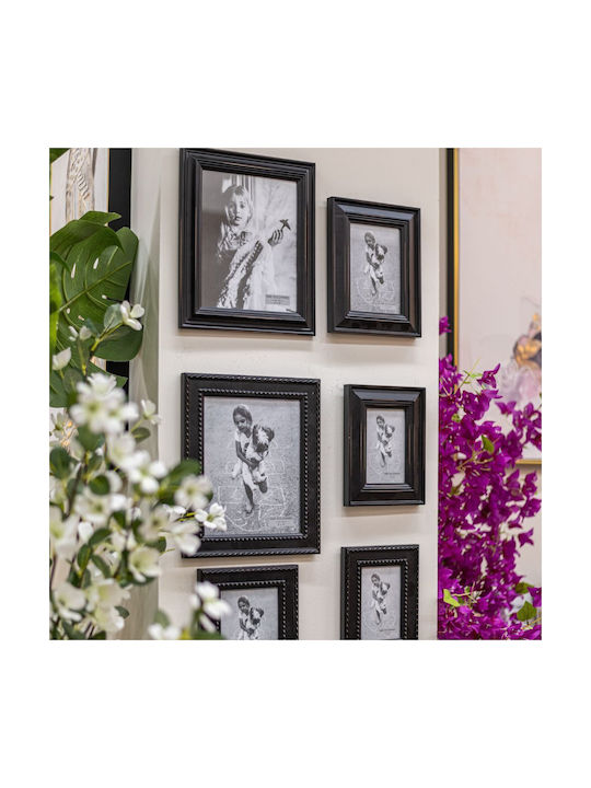 Iliadis Wooden Photo Frame with Black Frame
