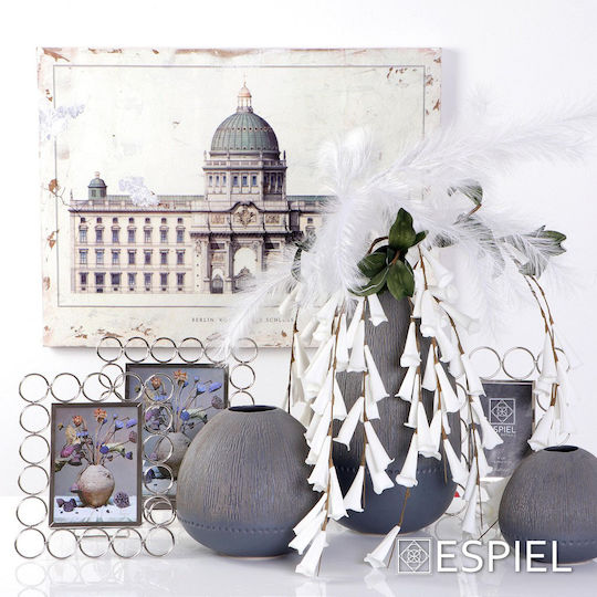 Espiel Espiel Metallischer Fotorahmen mit Goldenem Rahmen