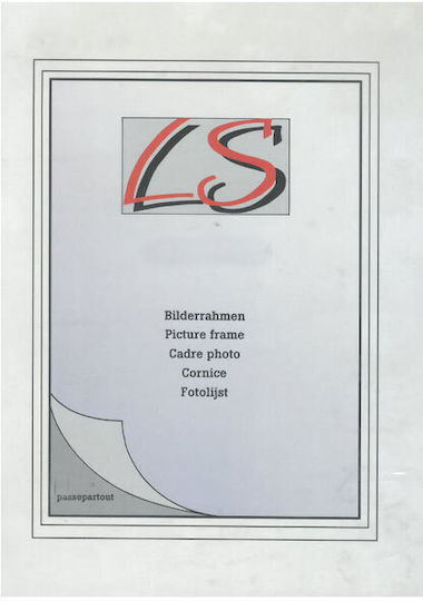 Wandbilderrahmen mit Transparentem Rahmen 198STK3040
