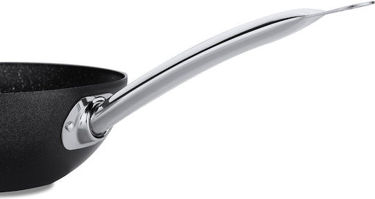 Korkmaz Proline Wok aus Rostfreiem Stahl mit Antihaftbeschichtung 32cm