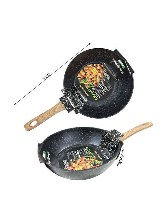 Sidirela Synamore Pan made of Aluminum with Non-Stick Coating 28cm